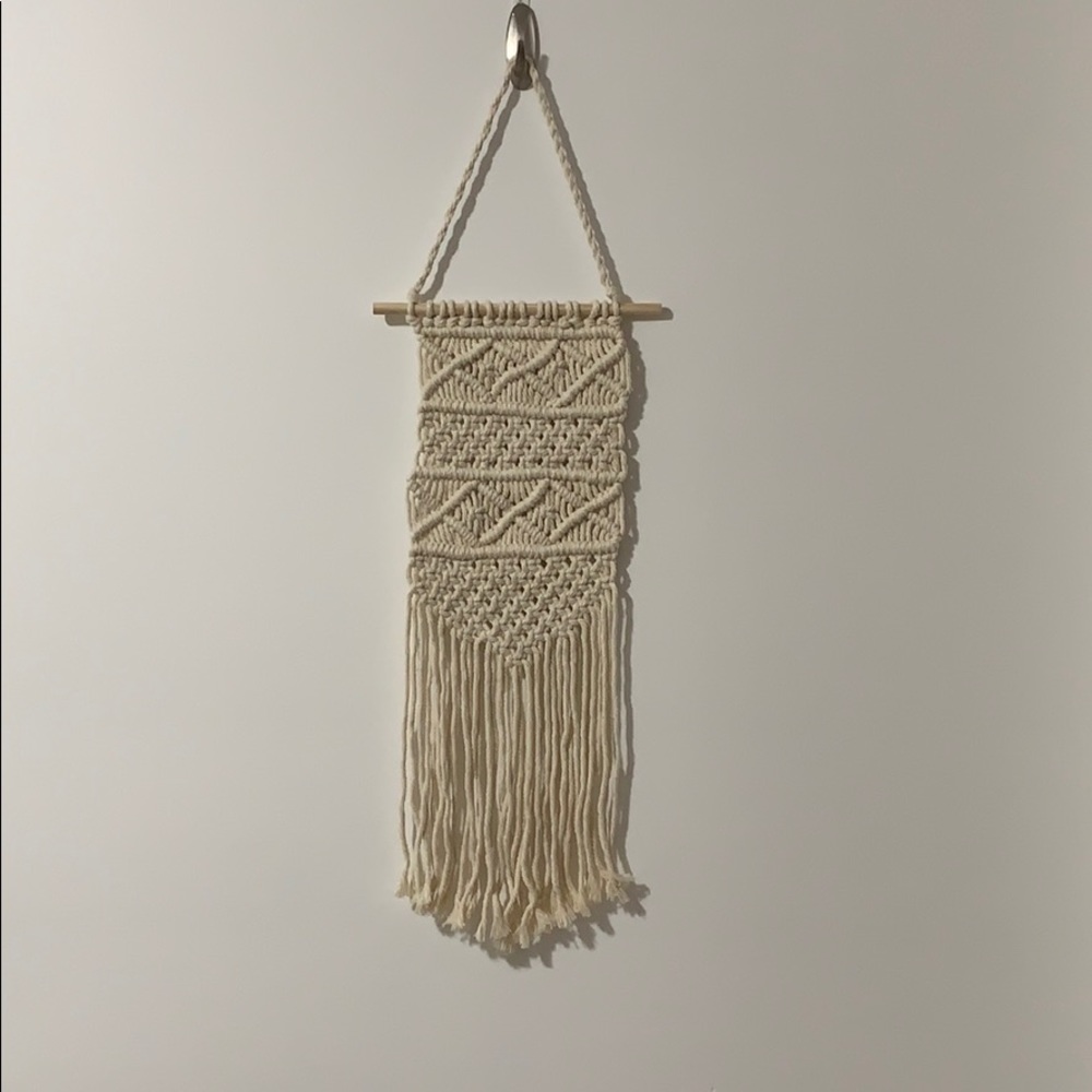 Macrame wall hanging